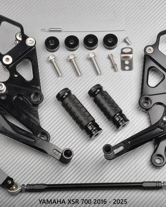 Pedane arretrate YAMAHA XSR 700 2016 - 2025