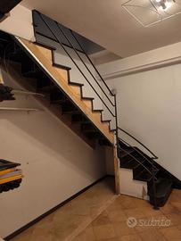 Scala interno legno wengé