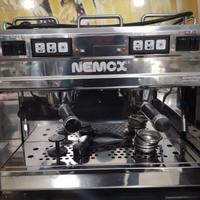 MACCHINA CAFFE' 2 GRUPPI MARCA NEMOX