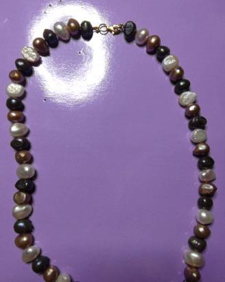 Collana di perle veri