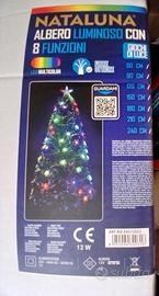 albero di Natale con luci