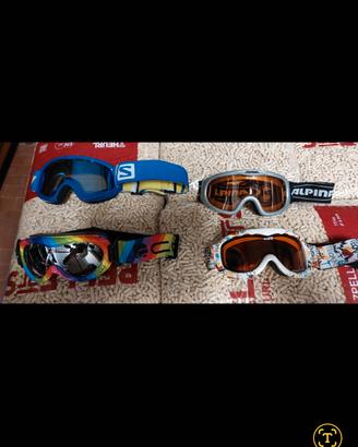 Maschere occhiali da sci bambino bambina