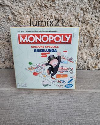 Gioco Monopoli Esselunga Hasbro Completo nuovo
