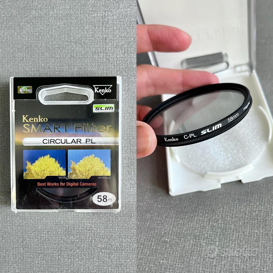 Filtro Hoya CIR-PL 58 Mm Polarizzatore Circolare – Sottile Con Custodia – Nuovo