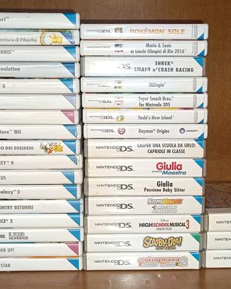 Bundle Giochi Nintendo 3Ds Nintendo Ds Wii