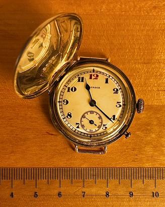 Orologio Arcadia,  argento, 1916, revis. Ravaglia.