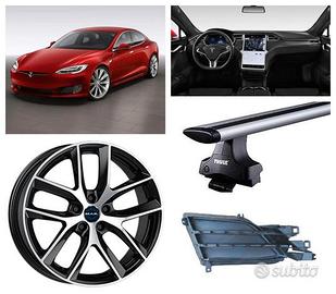 Tesla Model S paraurti griglia barre cerchi freni