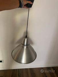 Lampadario ikea cucina acciaio