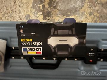 Pedali look Keo Blade bianchi