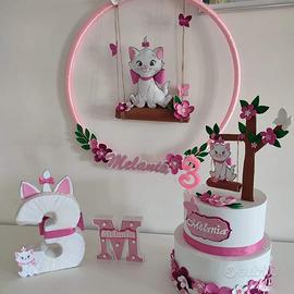 le torte decorate: torta Minou Aristogatti