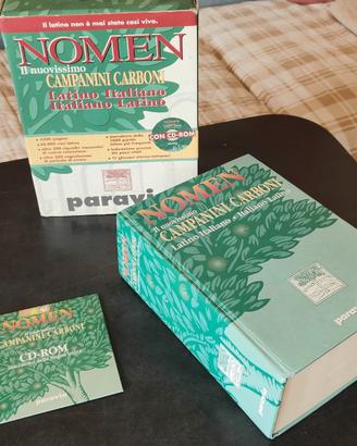 Vocabolario Latino-Italiano NOMEN con CD