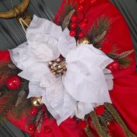 Fiocco di Natale Rosso