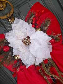 Fiocco di Natale Rosso