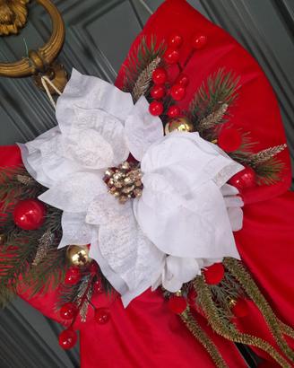 Fiocco di Natale Rosso
