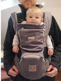 Marsupio Neonati, Porta Bebè Ergonomico con Sedile