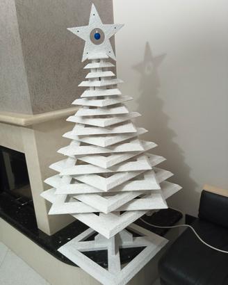 albero di Natale in legno