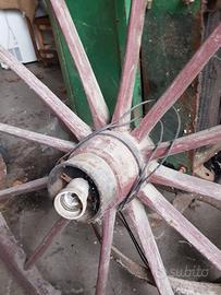 ruota carro lampadario