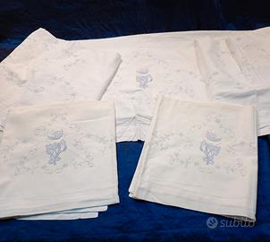 Lenzuola Matrimoniali con Ricamo