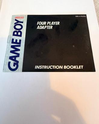 Nintendo Game Boy libretto Instruction booklet
