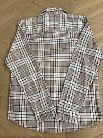 Camicia ONLY E SONS uomo a quadri beige e marrone