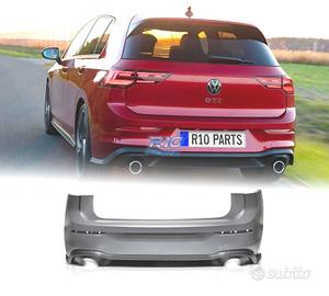PARAURTI POSTERIORE VOLKSWAGEN VW GOLF 8 LOOK GTI 