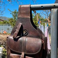 Bisacca in Cuoio per Cavallo
