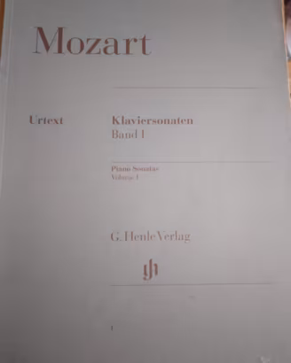 Mozart sonate per pianoforte 