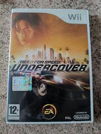 Undercover need for speed gioco  per Nintendo Wii