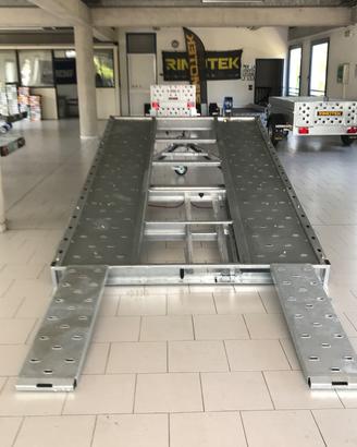 RIMORCHIO CARRELLO NUOVO PORTA AUTO 2 assi
