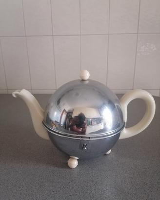 Teiera termica vintage art deco Bauhaus sfera