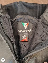 pantaloni moto donna in pelle Dainese 