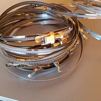 fascette stringi tubo in acciaio, diametro 145mm