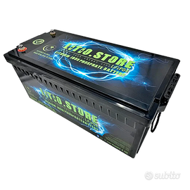 Batteria litio LiFePO4 12V 100Ah-Inverter Victron