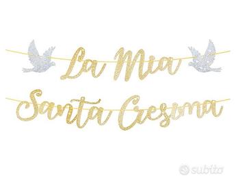 Striscione - La mia Santa Cresima