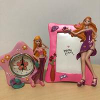 Portafoto  + sveglia bratz