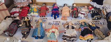 Bambole vestiti tipici