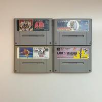 Lotto 4 giochi Super Nintendo giapponese