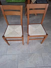 Sedie in legno