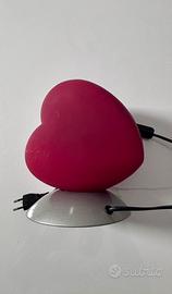 Lampada cuore anni '90 vintage