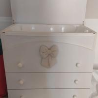 Cassettiera per neonati/bimbi