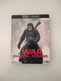 Il pianeta delle scimmie The WAR 4K Blu ray