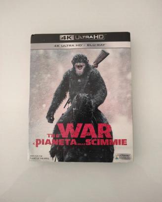 Il pianeta delle scimmie The WAR 4K Blu ray