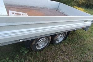 carrello rimorchio doppio asse 