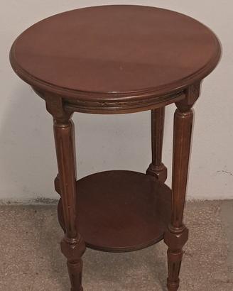 Elegante Tavolino Portapiante/Console in Legno con