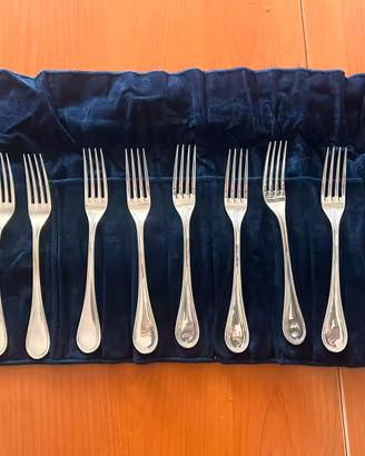 Set di posate in argento 800 Set di 86 pezzi