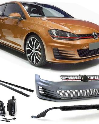 KIT COMPLETO PARAURTI VW GOLF 7 GTI / GTD look ABS