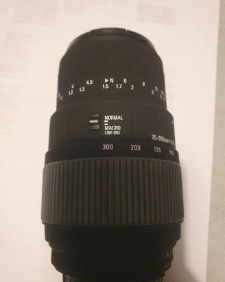 sigma 70-300 macro per nikon