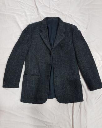 Giacca uomo Harris Tweed David Saddler grigio