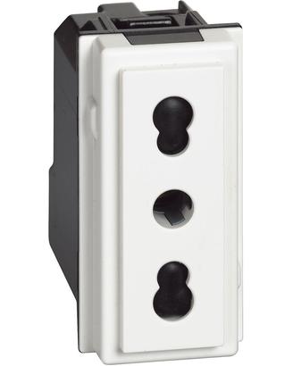 Bticino Presa bipasso 16a living now kw4180