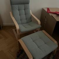 sedia a dondolo ikea Poang